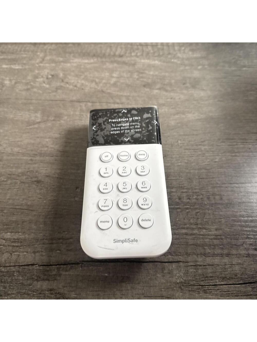 SimpliSafe Alarm Security Wireless Keypad Pinpad KP3W White 3rd Gen New